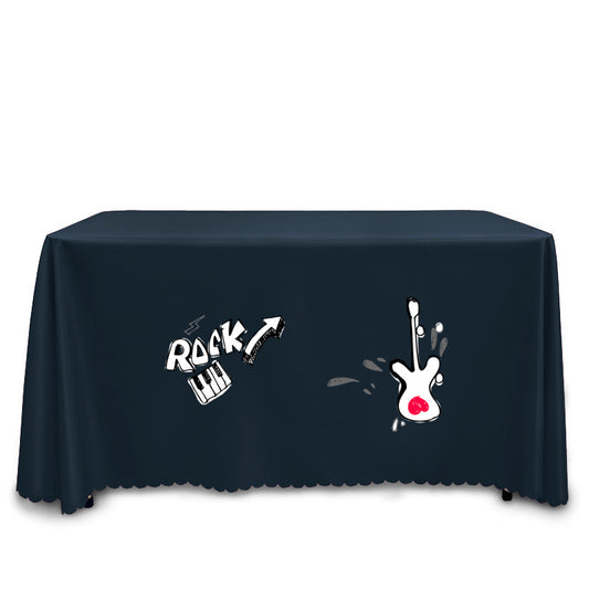 8' Custom Throw Style Table Cover