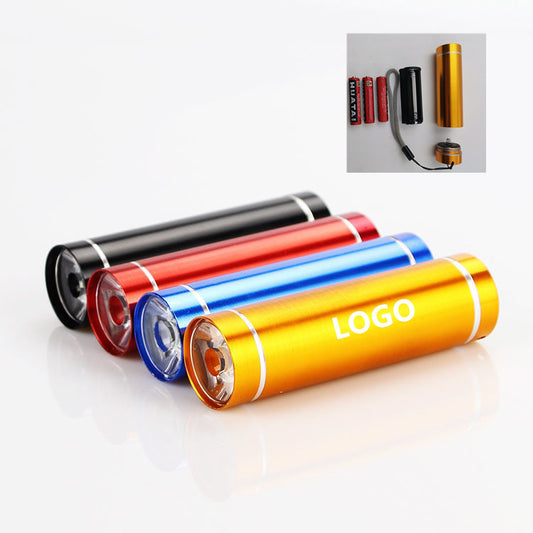 Pocket Aluminum Mini LED Flashlight - Black