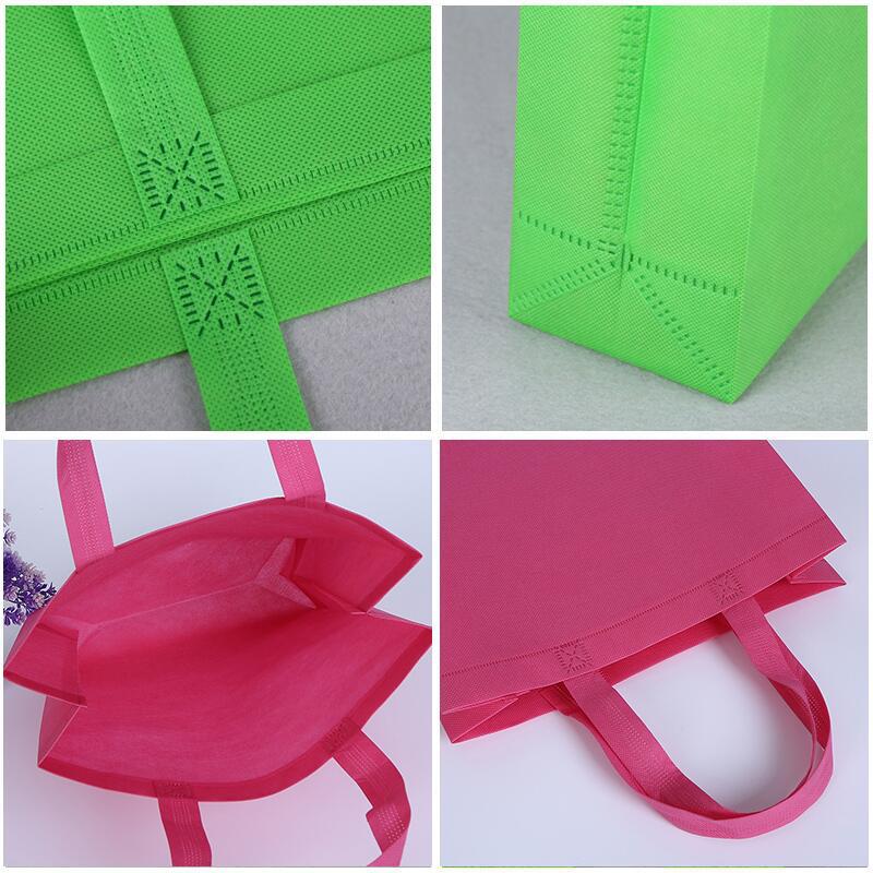 Non-Woven Grocery Tote Bag - White