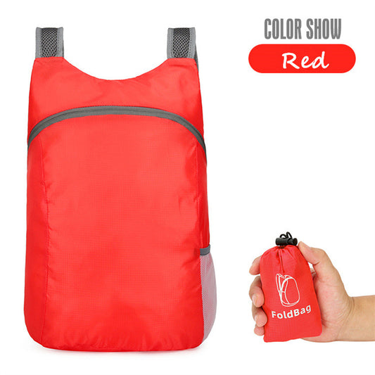 Customizable Foldable Lightweight Waterproof Backpack