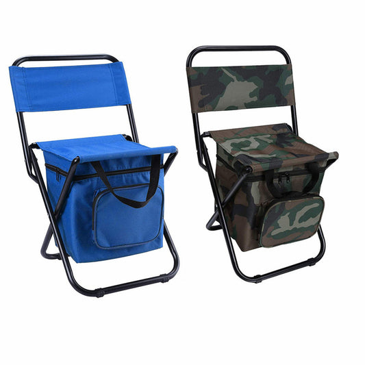Portable Folding Chair with Storage Pouch