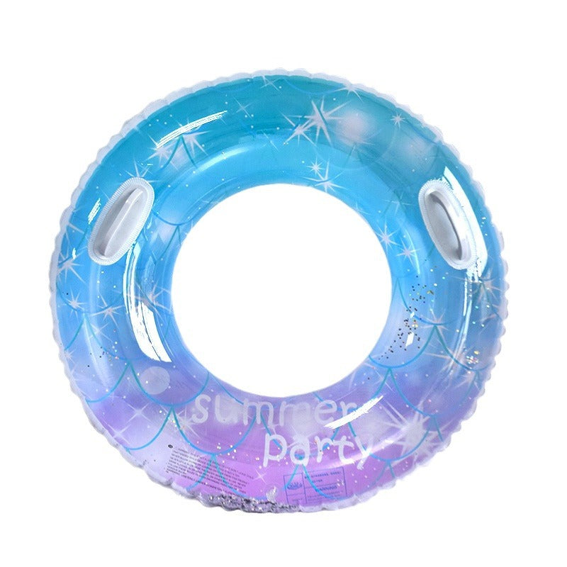 Adult inflatable swimming ring