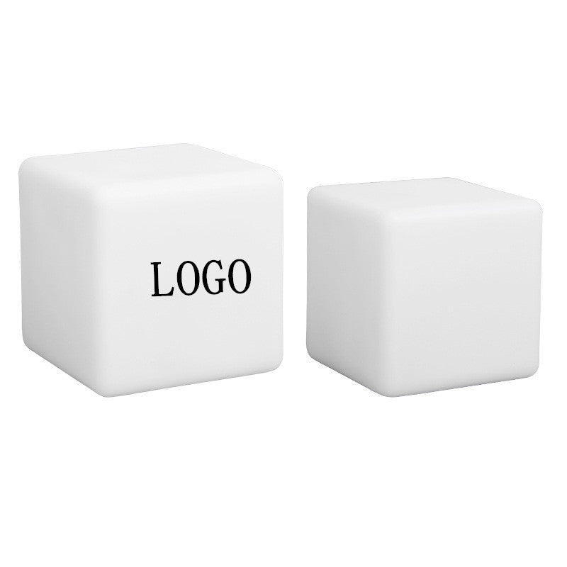 Square 16 Colors Rechargeable Led Light