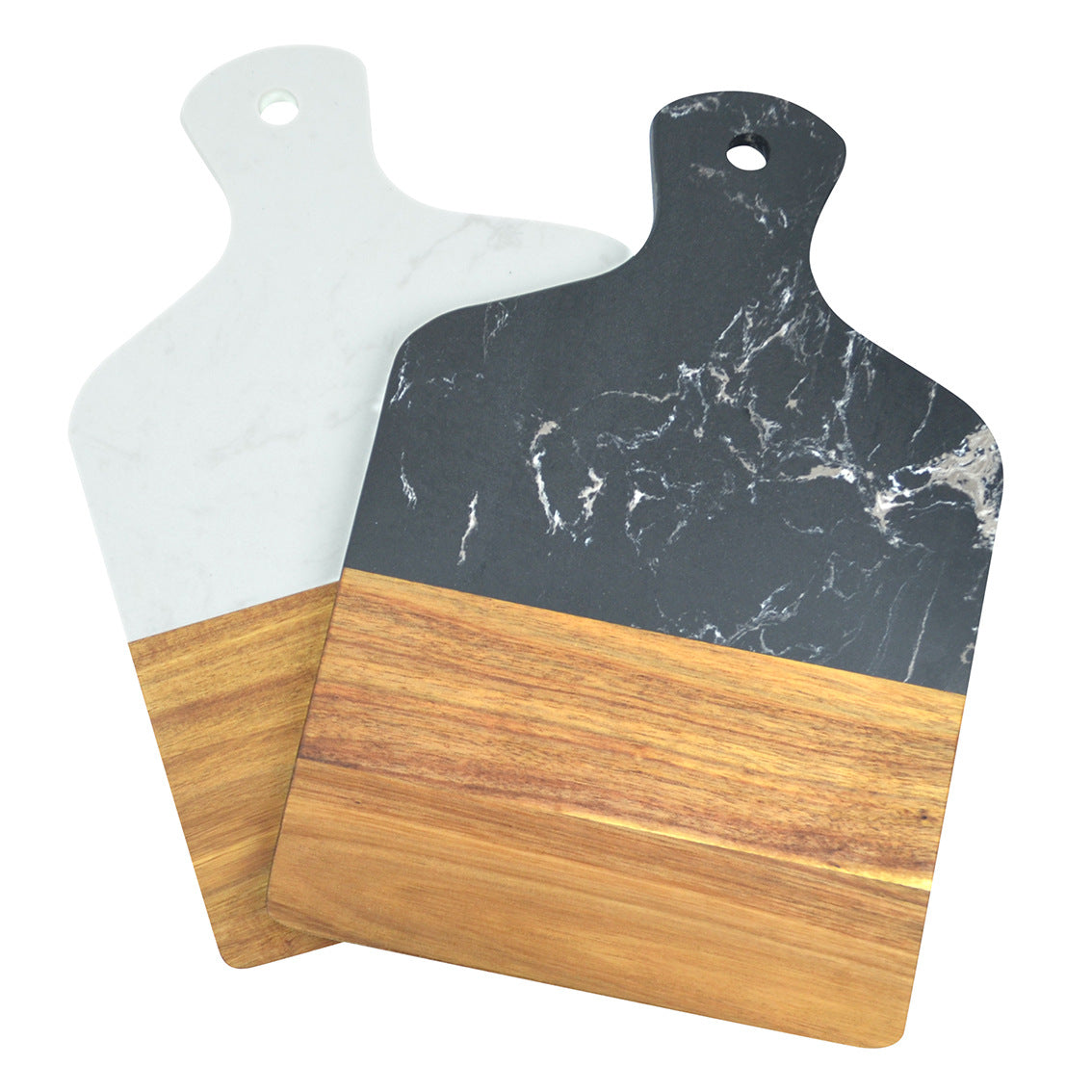 Acacia Marble Serving Board - OCEAN - Black