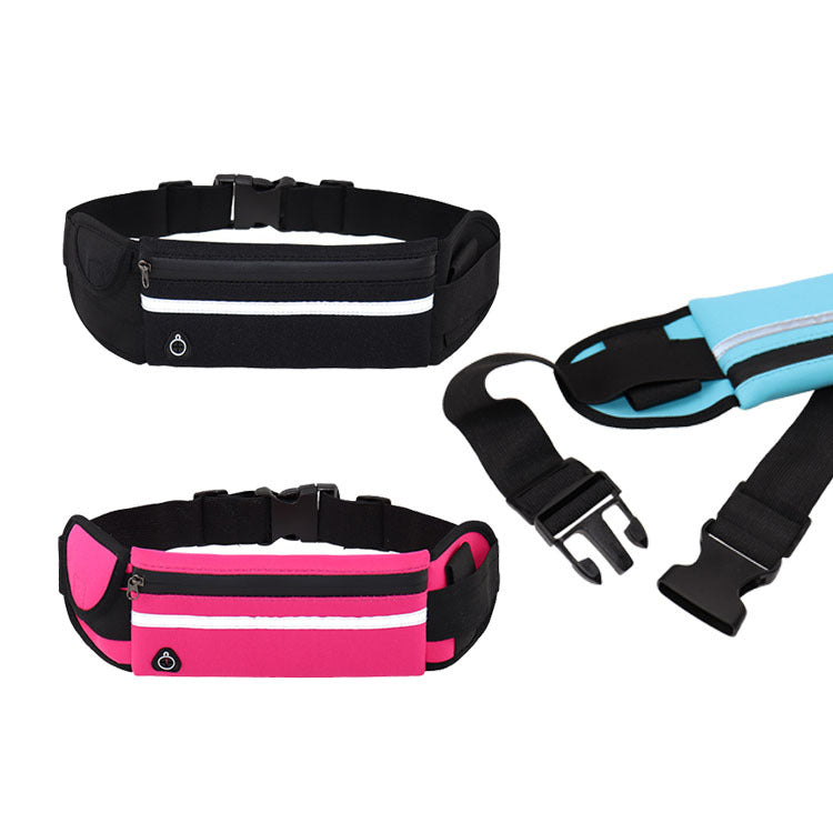 Single Running Waist Bag With Belt