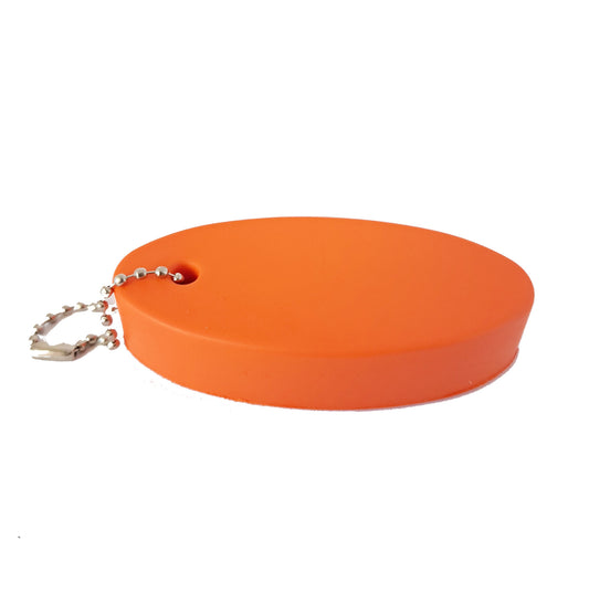 Oval Soft Floater Keychain - Magenta