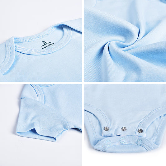 Cotton Infant Fine Jersey Bodysuits image 1