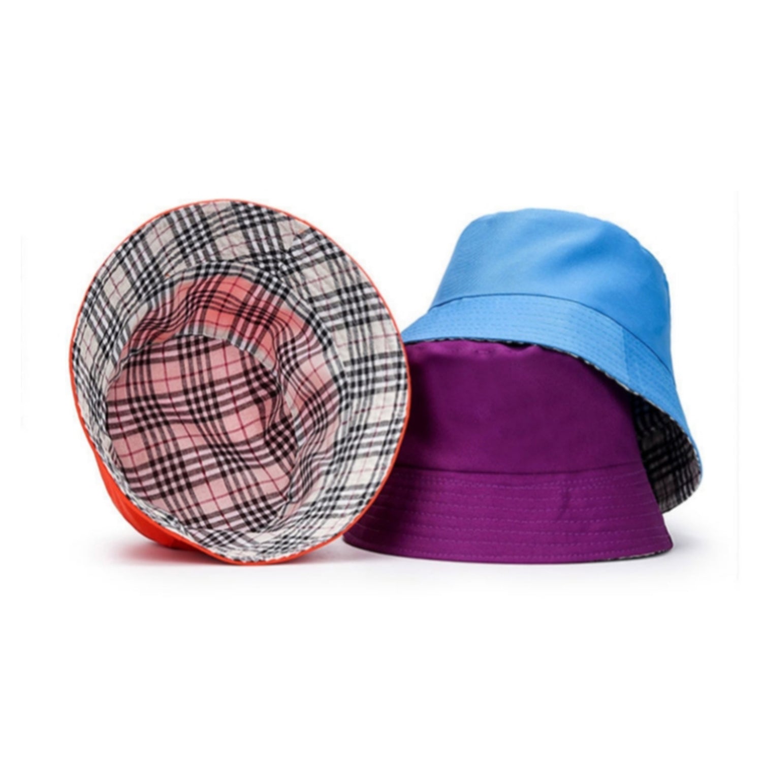 Double Side Unisex Cotton Bucket Hat image 1