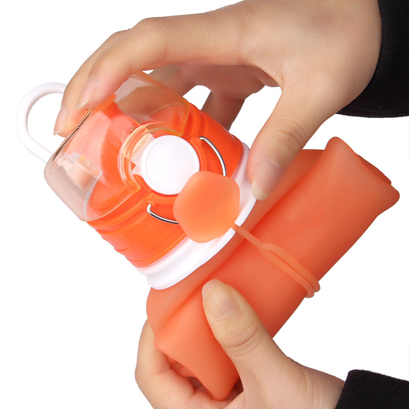 Foldable Silicone Water Bottle image 32