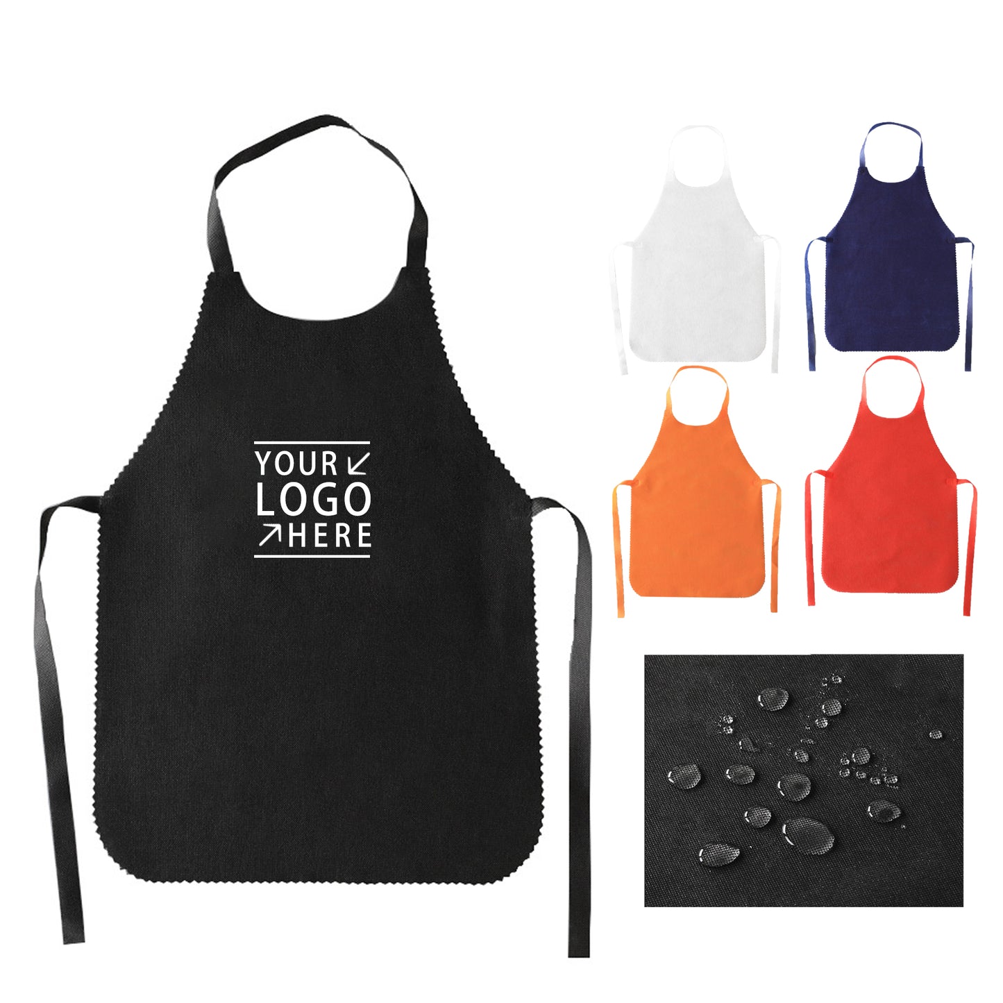 Disposable non-woven apron image 0