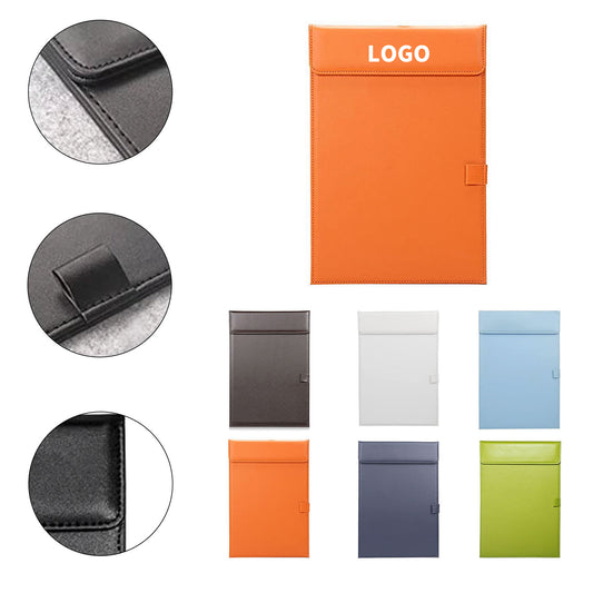 Executive PU Leather Clipboard with Magnetic Clip image 0