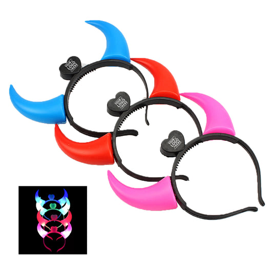 LED Devil Headband image 0