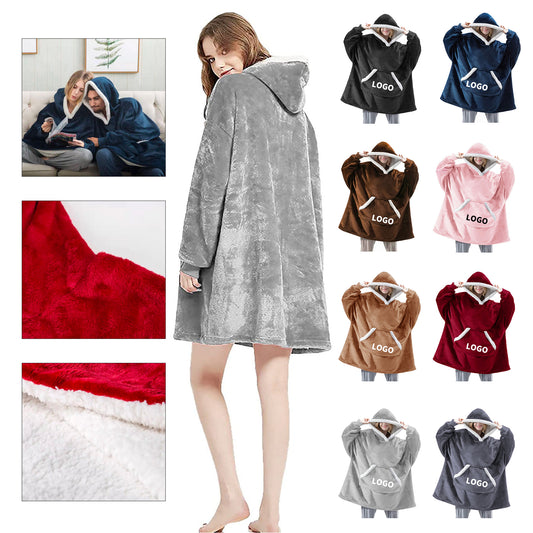 Cozy Oversized Hooded Blanket image 0