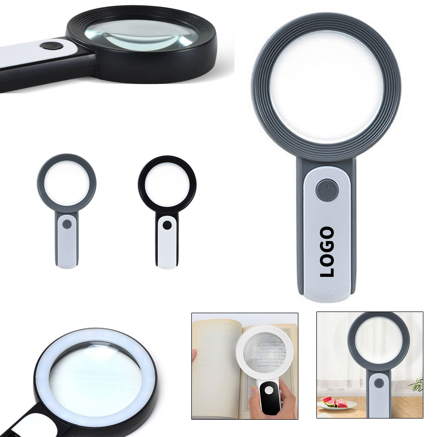 LED Illuminated 30X Handheld Magnifier image 0