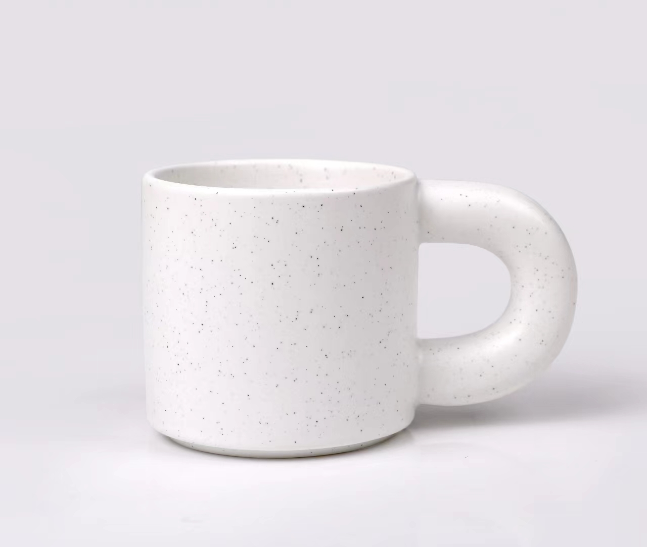 10 Oz. Ceramic Mug with Comfort-Grip Chubby Handle 300ml image 0