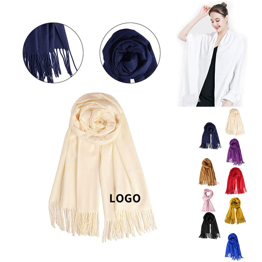 Elegant Polyester Cashmere-Feel Scarf image 0