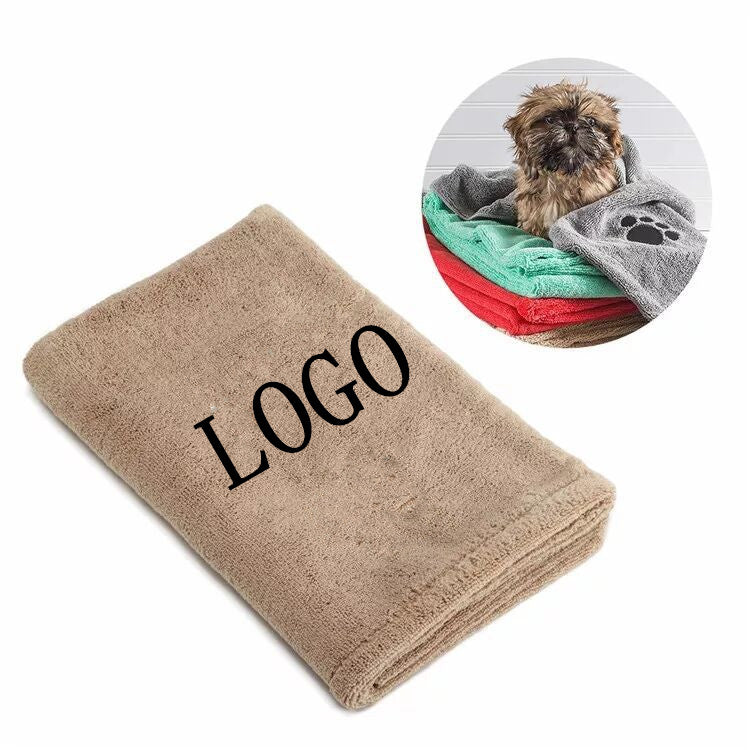Quick Drying Dog Bath Towel image 0