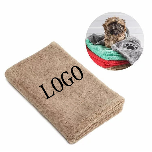 Quick Drying Dog Bath Towel image 0