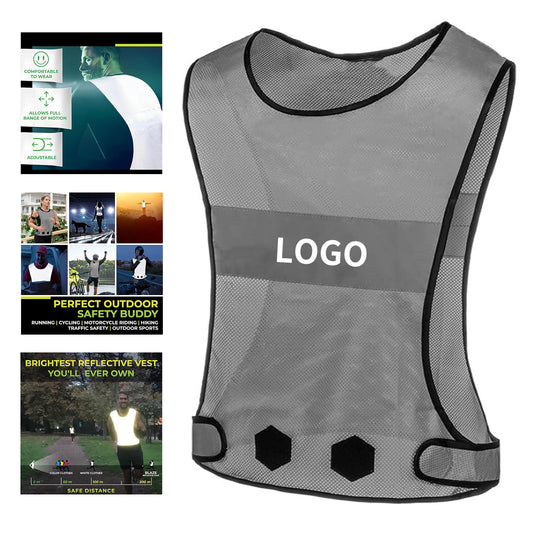 Blaze Reflective Running Vest Safety Gear image 1