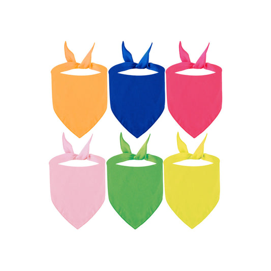 Pet Triangle Solid Bandanna image 1