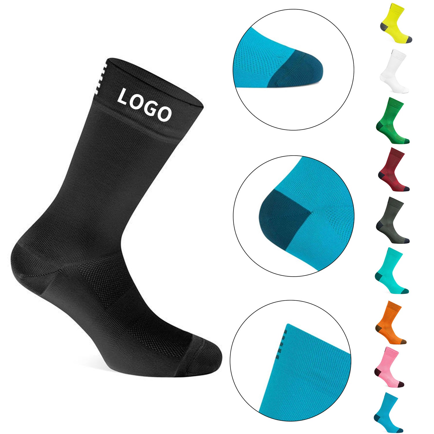 Durable Unisex Athletic Compression Socks image 0