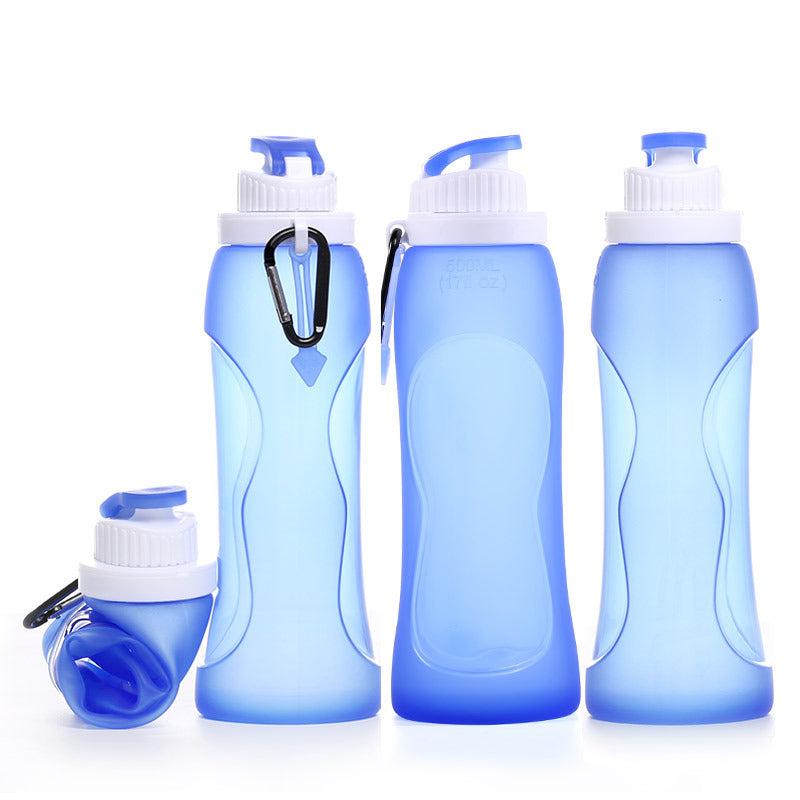 Foldable Silicone Water Bottle image 23
