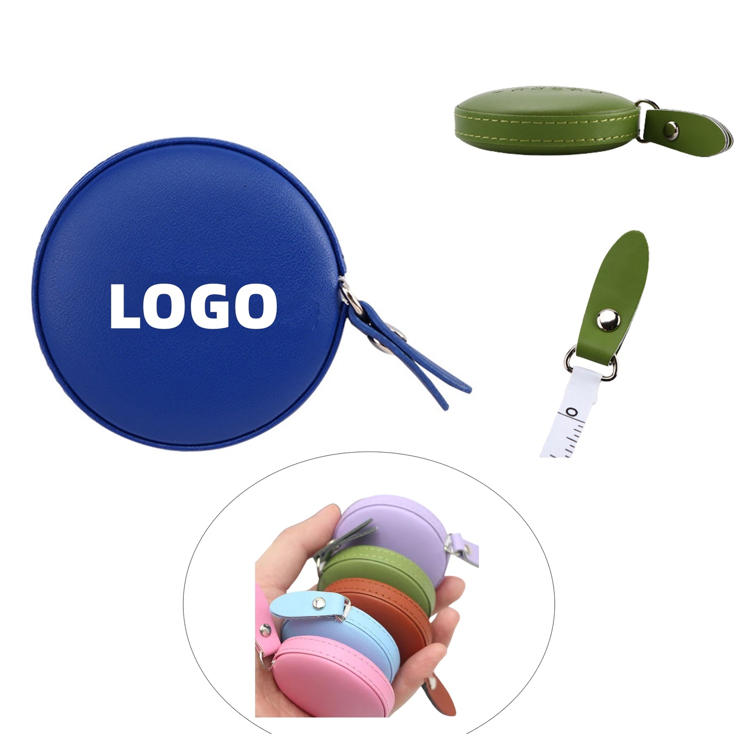 Handy PU Leather Tape Measures image 0