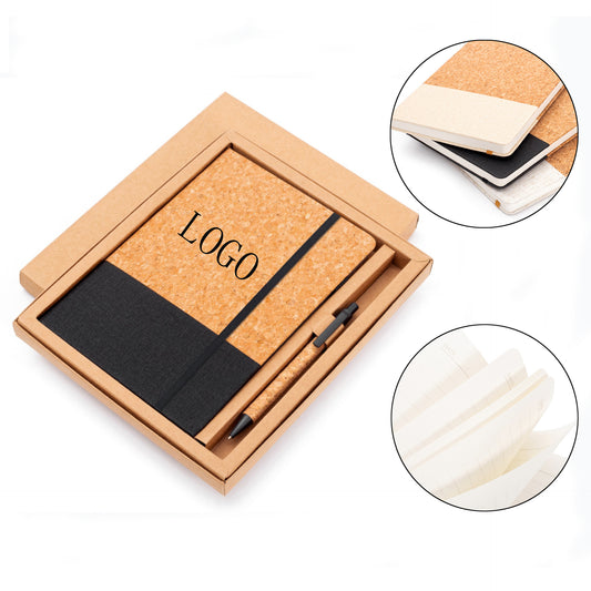 A5 Cork Notebook with Pen Giftset image 0