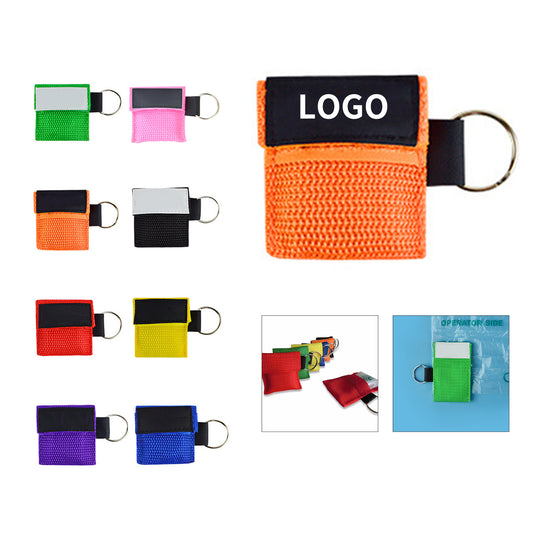 Emergency CPR First Aid Masks W/ Keychain image 0
