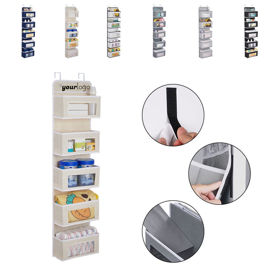 Versatile Over-the-Door Hanging Storage Organizer image 0