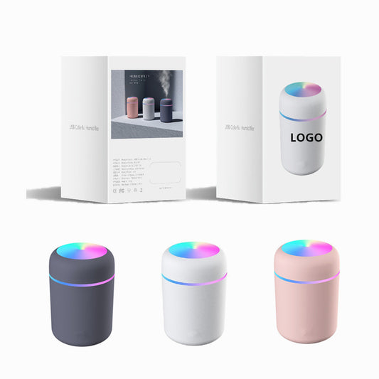 Colorful Cool Mini Humidifier Car Air Purifier image 0