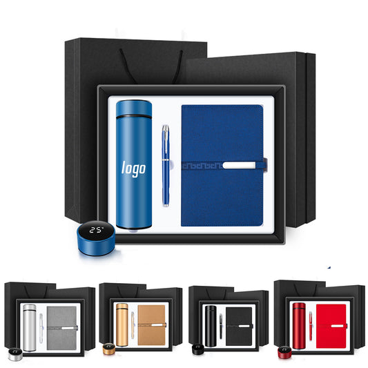 Gift Set Box Smart Vacuum Bottle Pen Notebook image 0