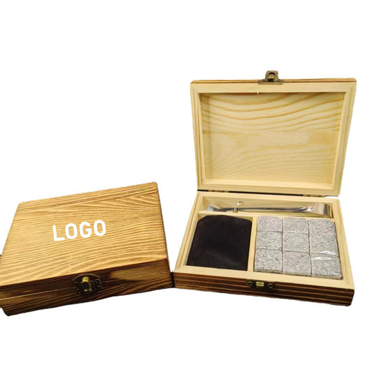 Whisky Ice Stones Glasses Gift Box image 0