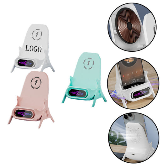 Fast Wireless Charger Station Phone Holder image 0