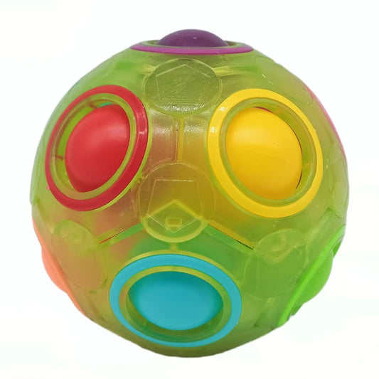 Fidget Magic Rainbow Ball Cube Toy image 1