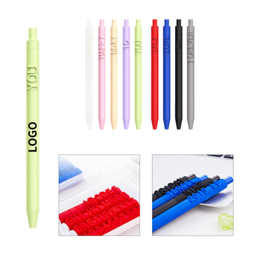 Customizable Message Ballpoint Pen image 0