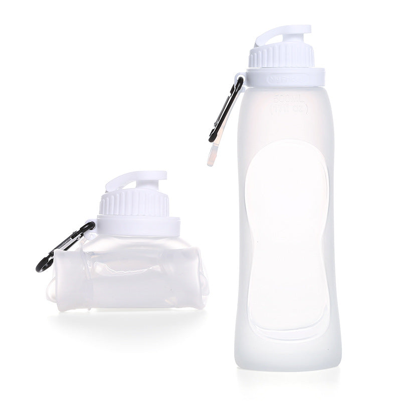 Foldable Silicone Water Bottle image 9
