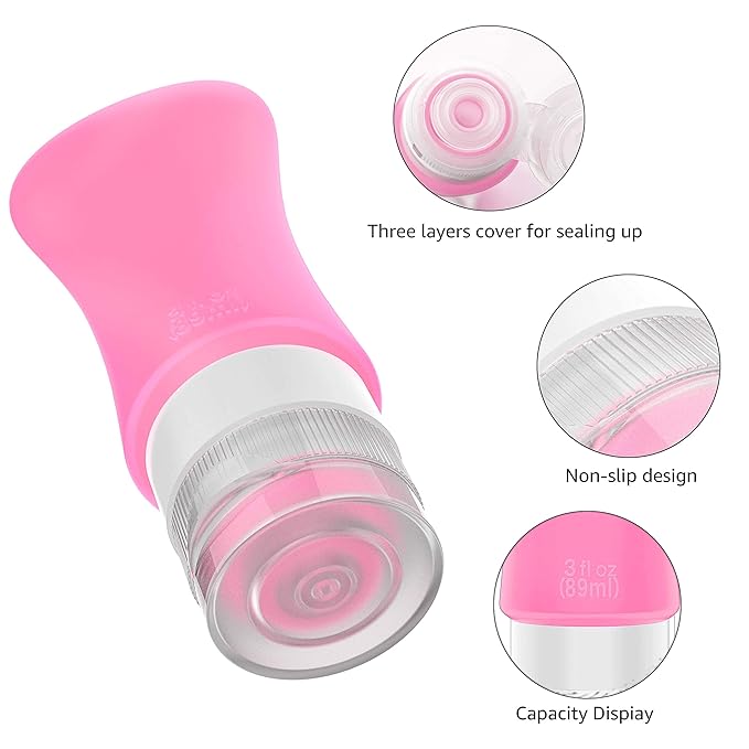Capperza 14-Pack TSA-Approved Travel Bottles Set image 4