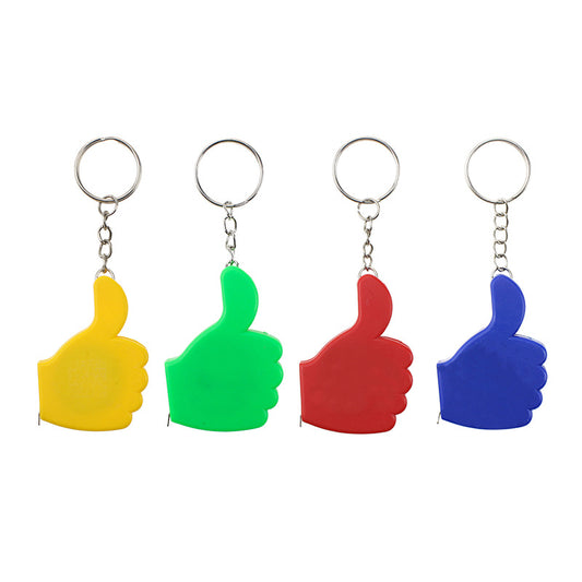 Thumb Up Key Chain with Tape Measure image 1