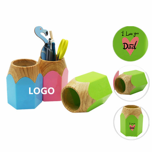 Wooden Pen Container image 0
