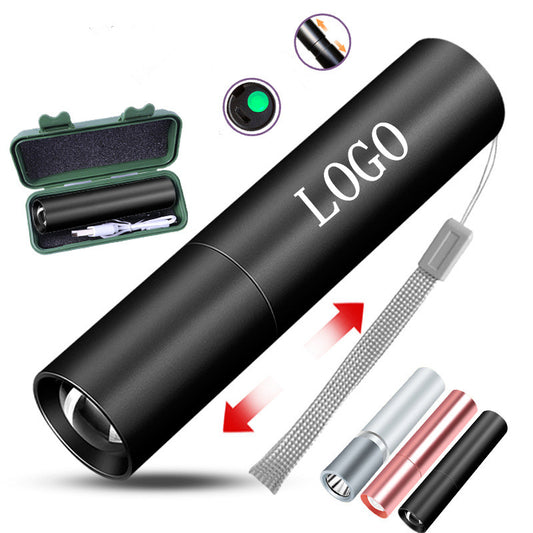 Alloy Fixed Focus Flashlight Led image 0