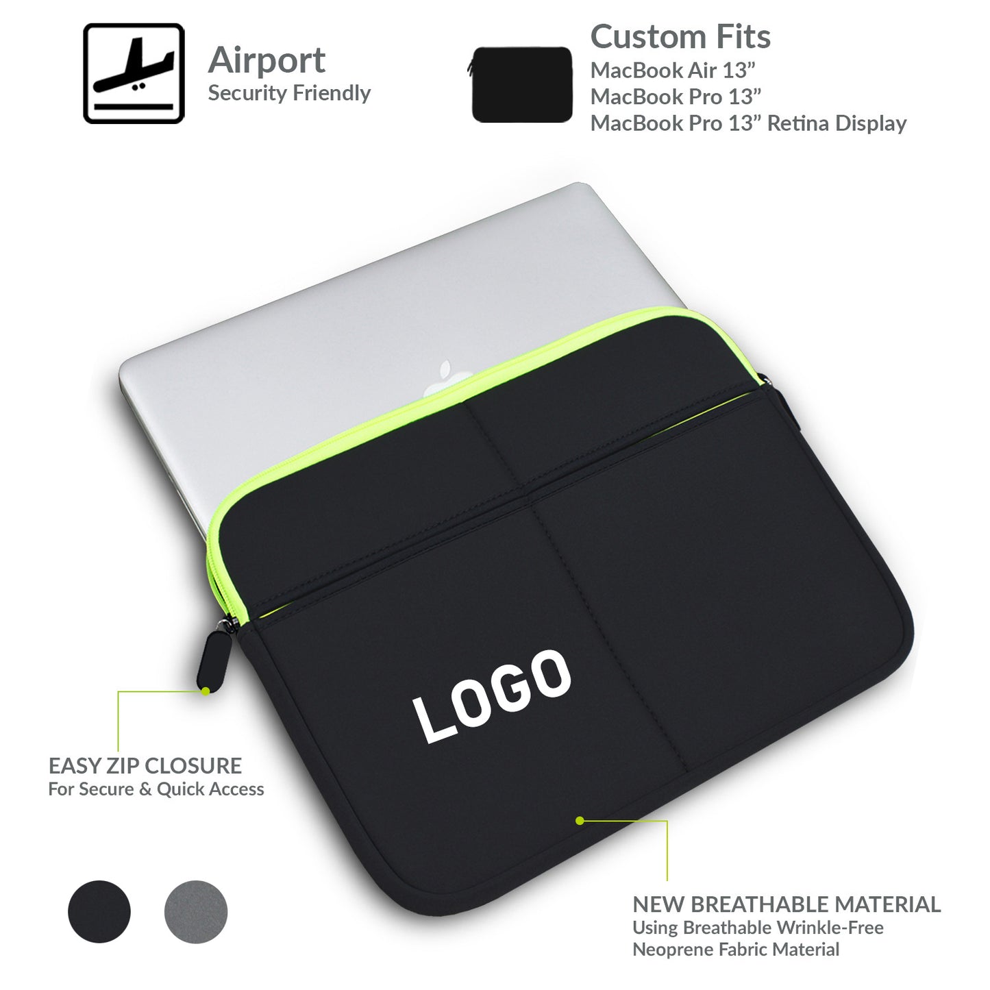 13.3" Eco RPET Laptop Sleeve image 0