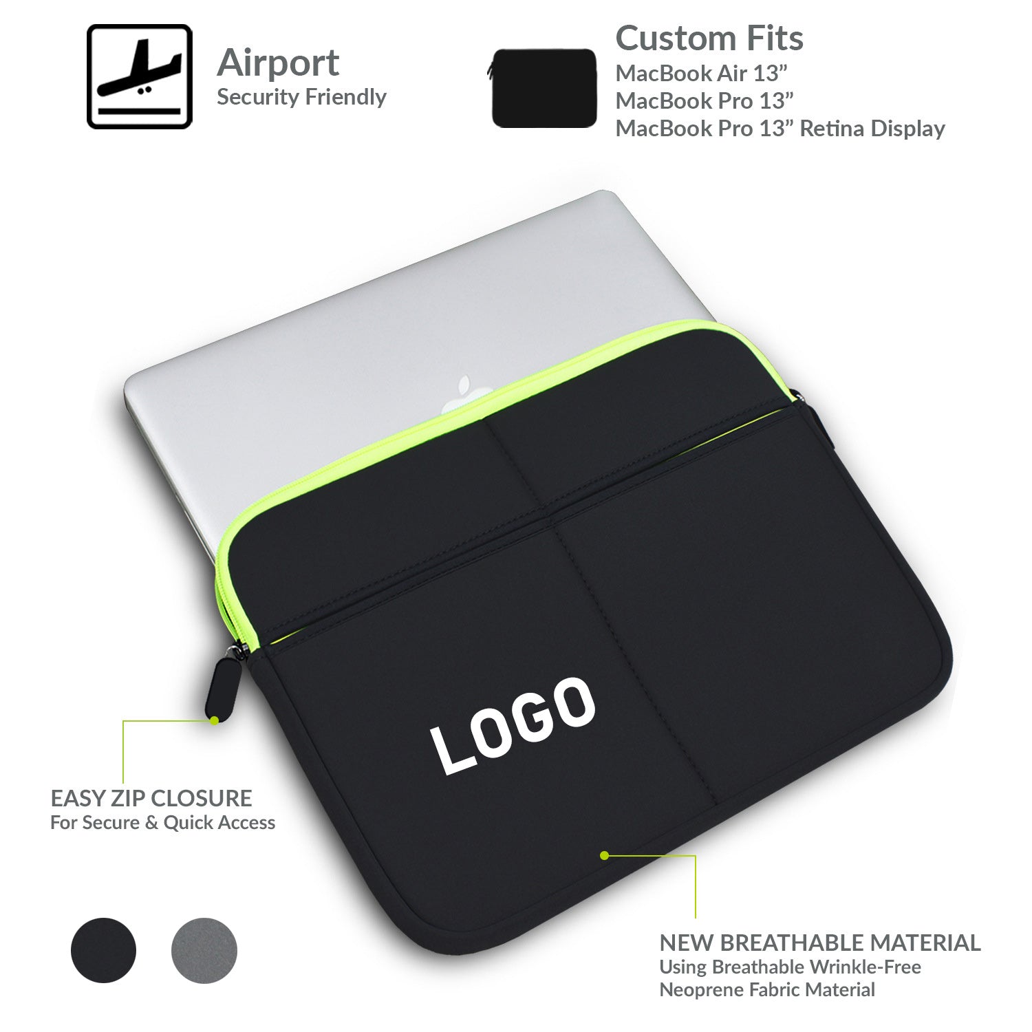 13.3" Eco RPET Laptop Sleeve image 0