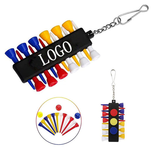 Plastic Oval Golf Tee Carrier image 0