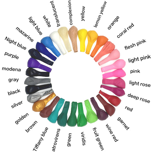 10" Decorator Latex Balloons image 0