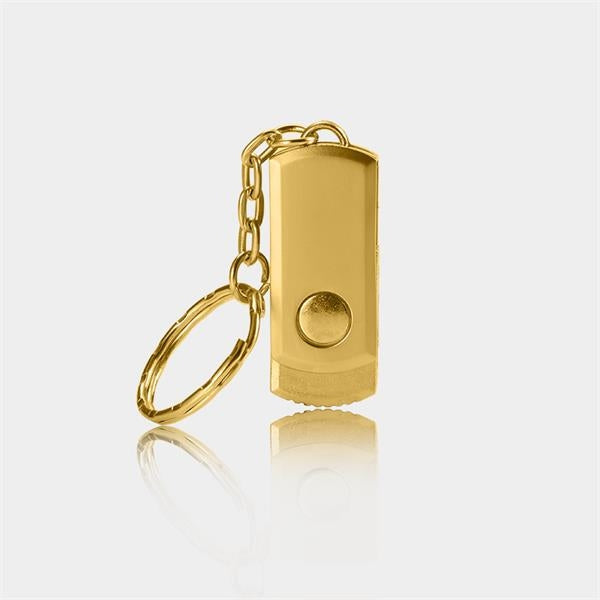 Keychain Metal Swivel Chubby USB Flash Drive image 2