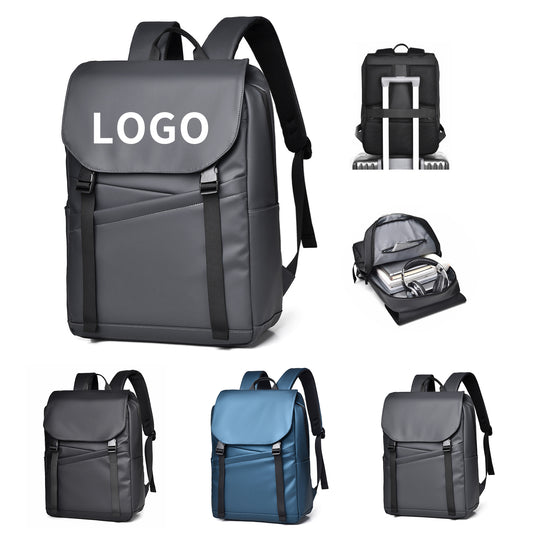 Sleek High-Density Nylon Business Backpack image 0