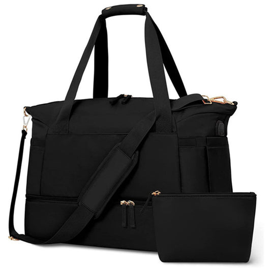 Durable Gym Bag with Wet Pocket and Shoe Compartment image 1