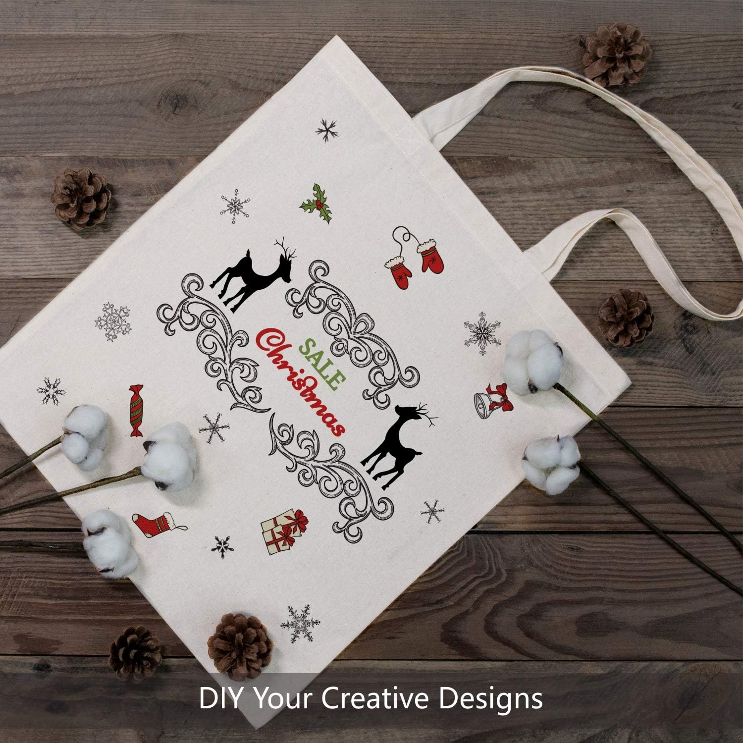 Eco-Friendly Cotton Tote: Durable & Versatile image 2
