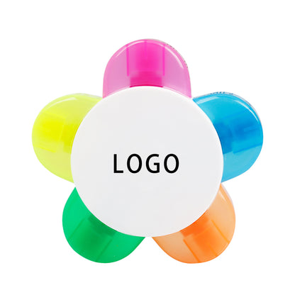 Five Color Highlighter Pen image 0